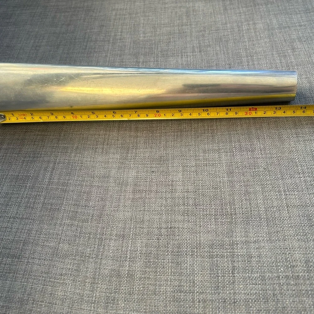 Vtg 80’s IKEA Renos by Ehlén Johansson Cast Aluminum Tapered Candlestick#0917255